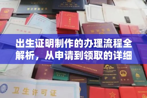 紫阳出生证明制作的办理流程全解析，从申请到领取的详细指南