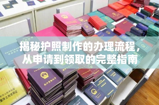 紫阳揭秘护照制作的办理流程，从申请到领取的完整指南