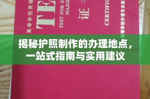 紫阳揭秘护照制作的办理地点，一站式指南与实用建议